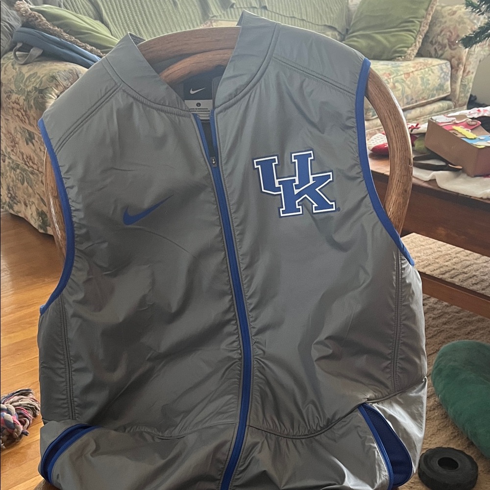 Nike Gray Vest with Blue UK Logo